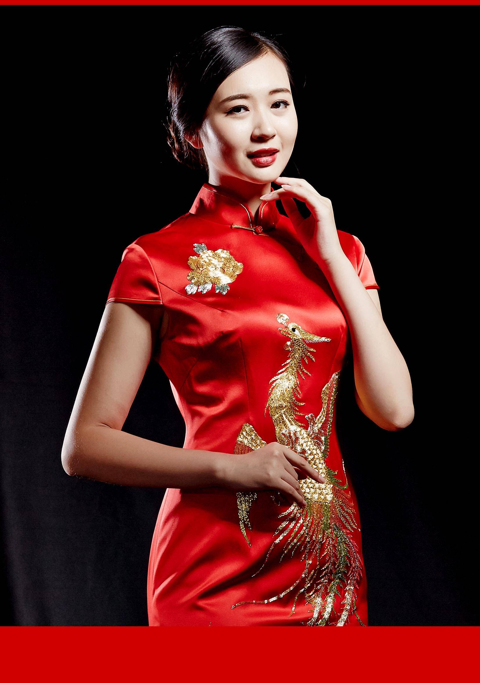 金绅媛旗袍